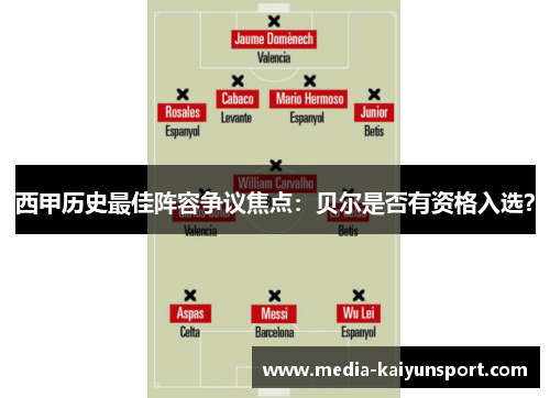 西甲历史最佳阵容争议焦点：贝尔是否有资格入选？